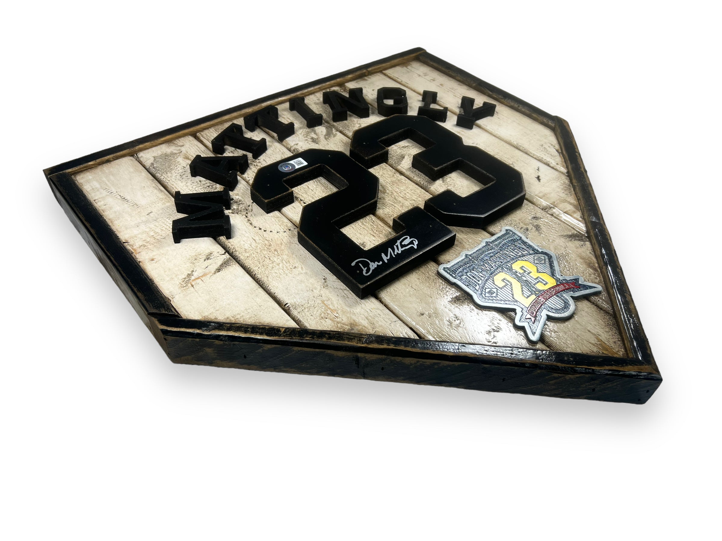 Don Mattingly "Donnie Baseball" Legacy Home Plate