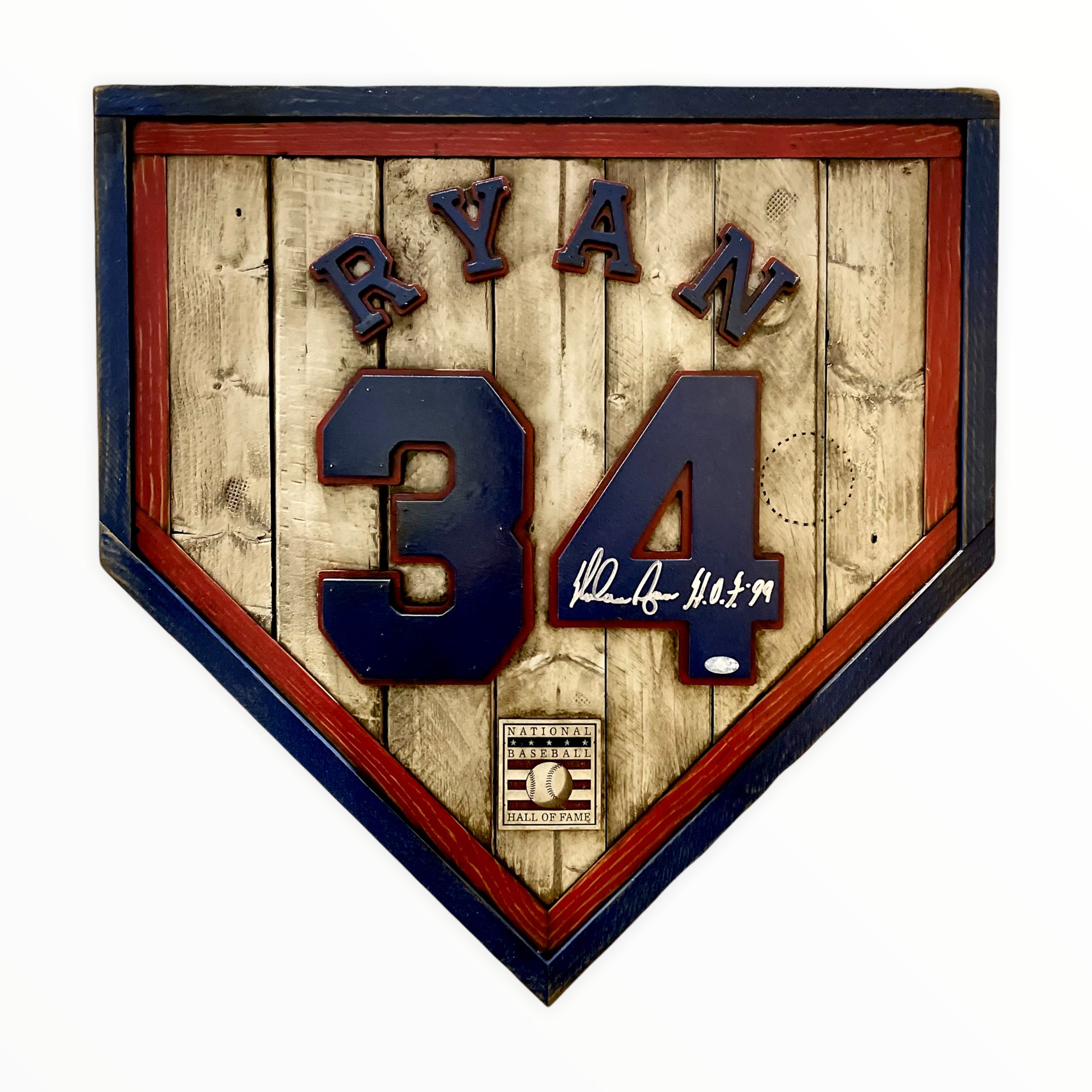 Autographed Heritage Handmade Collection-National Baseball Hall of Fame
